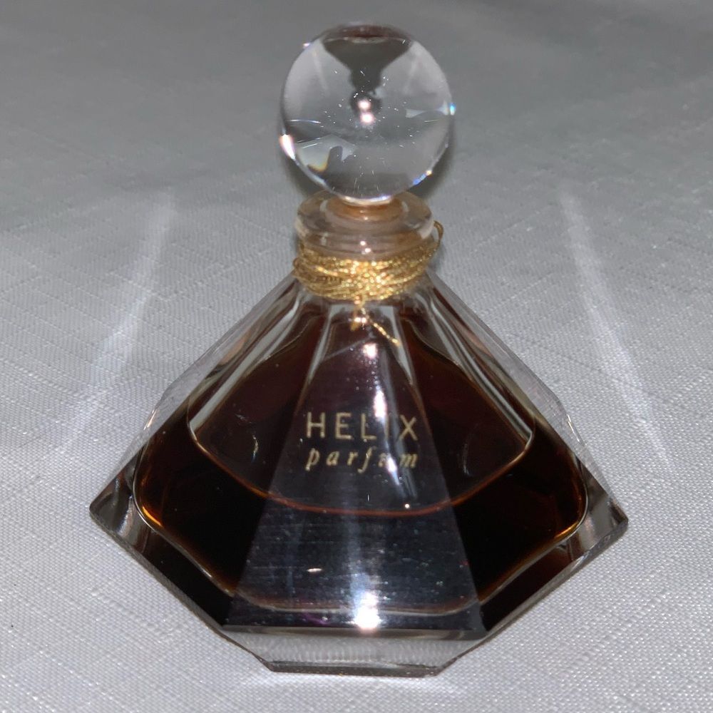 🆕 HELIX Perfume Vintage 1988 RARE Limited Edition Bermuda Crystal Glass Collect